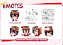 do custom twitch emotes, chibi emotes, animated emotes, vtuber emotes for stream
